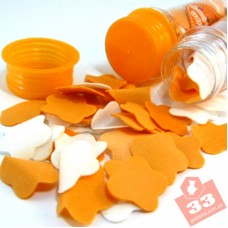 Цветочное конфетти orange