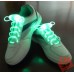 Шнурки W LED Green